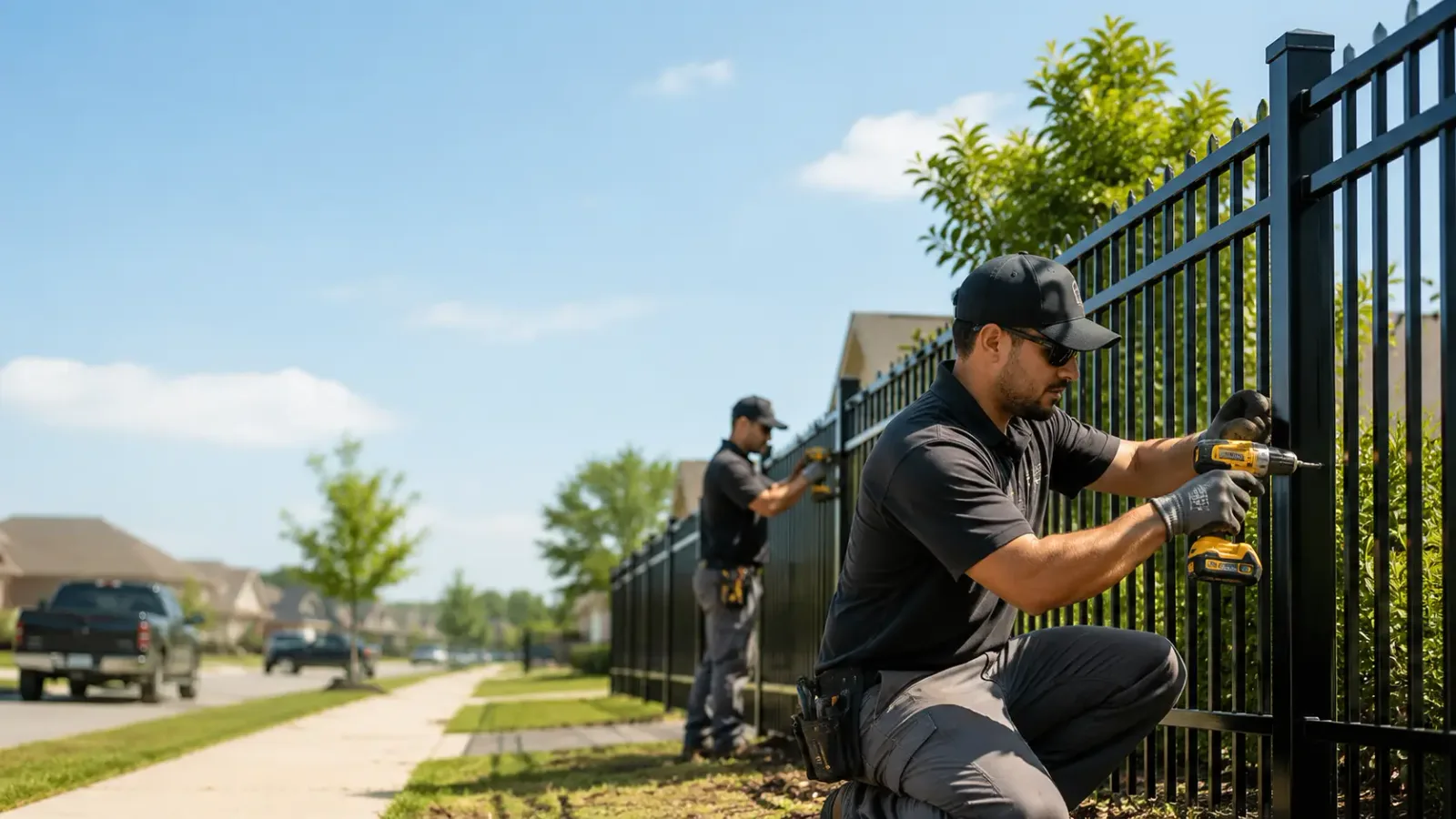 Metal Fence Installation in Blackstone, IL